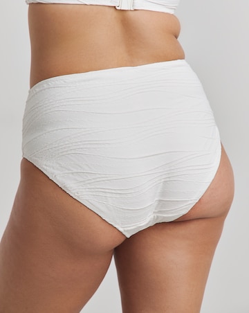 Fantasie Beach Waves High Waist Bikini Brief Linen