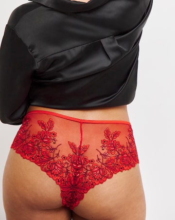 Contemporary Embroidery Midi Brief