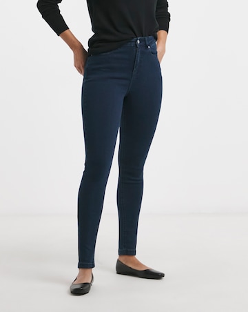 Indigo Highwaist Super Stretch Skinny Jeans