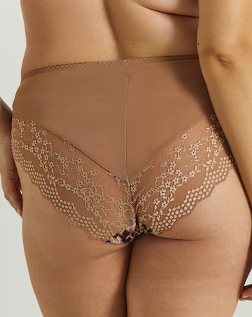 Elomi Lucie High Leg Knicker Wildcat