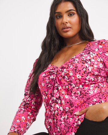 Luxe Jersey Ruched Bust Top