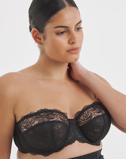 Pretty Secrets New Ella Wired Multiway Bra (B-G) Black