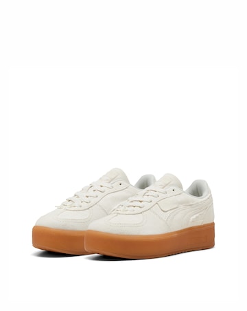 PUMA Palermo Elevata Bow Suede Trainers