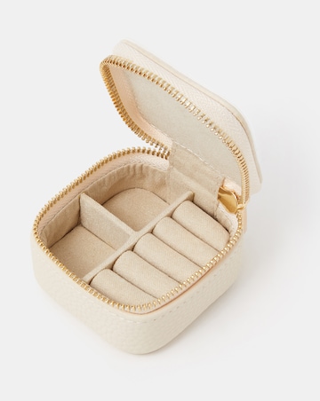 Accessorize Cherry Embroidered Travel Jewellery Box
