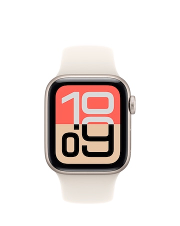 Apple Watch SE 3 GPS 40mm - Starlight Aluminium/Starlight Sport Band - ML