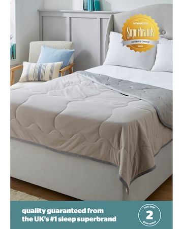 Silentnight Restore Cooling Lightweight Blanket Grey