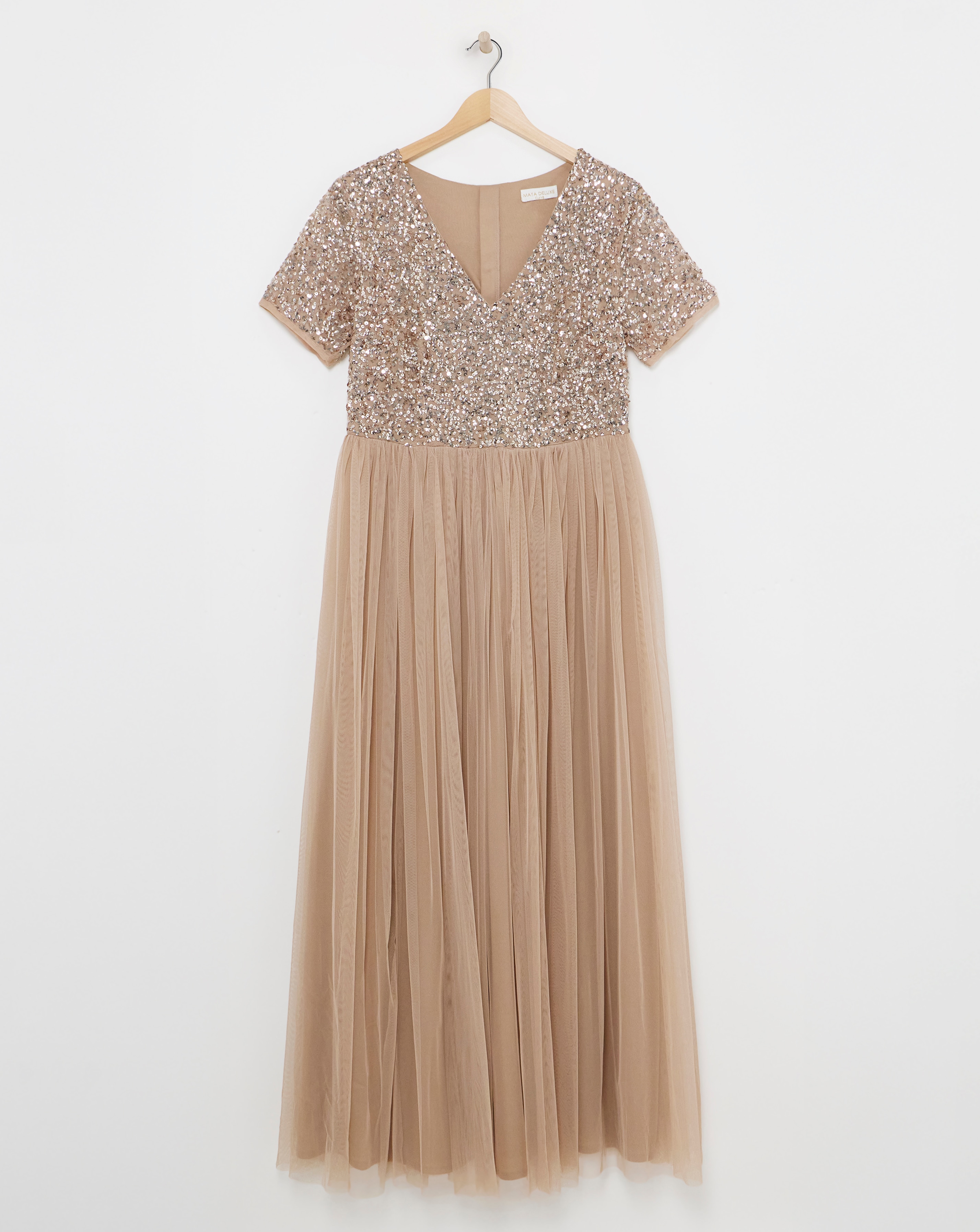 champagne quince dama dresses Dress with Tiered Skirts flowing train navy bridesmaid dresses LPA | Dresses | Color:SageGreen