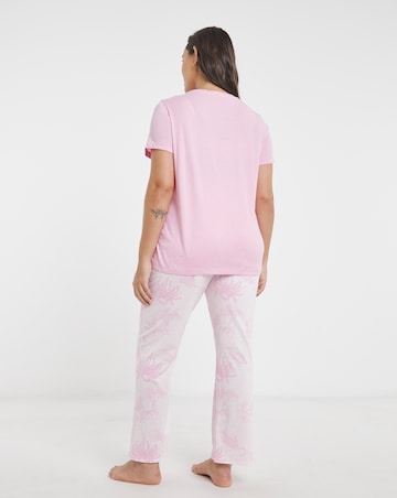 Simply Be Value Leopard Design Pyjama Set