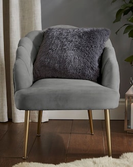 Catherine Lansfield Shaggy Fleece Cushion