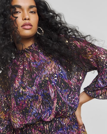 Joanna Hope Foil Print Dress