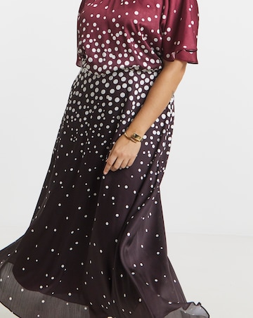 Joanna Hope Split Sleeve Maxi Dress