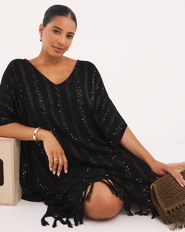 Lurex Beach Kaftan