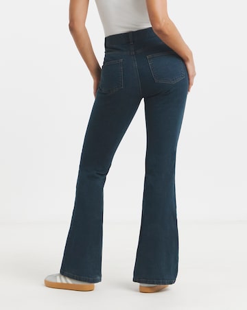 Winter Blue 24/7 Stretch Flared Jeans