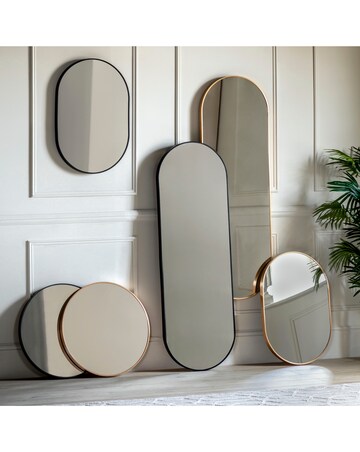 Gallery Yardley Mirror Black Large