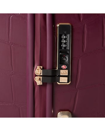 Ted Baker Plum Medium Suitcase