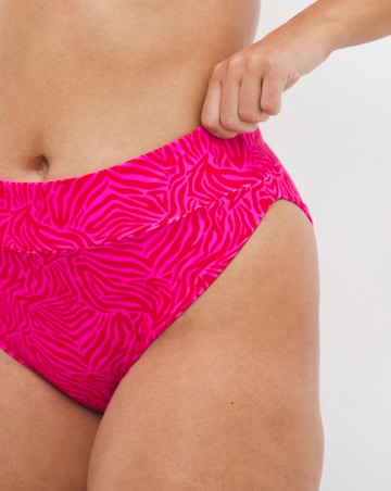 Mix and Match High Leg Reversible Bikini Bottoms