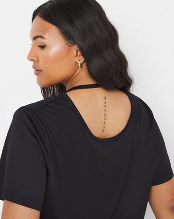 Sustainable Black Active T-shirt