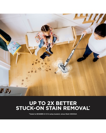 Shark S8201UK Steam and Scrub Steam Mop with Steam Blaster