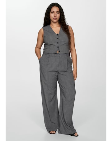 Mango Bowery Straight Leg Trousers