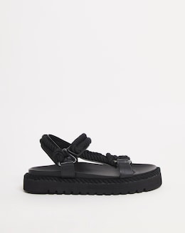 Lucy Rope Chunky Sandal - Extra Wide Fit (EEE)