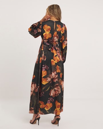 Joanna Hope Satin Maxi Dress