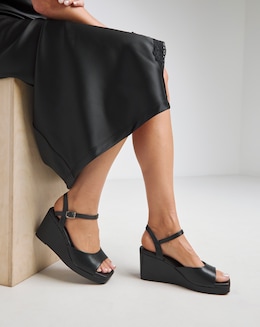 Simply Be Lexia Wedge Sandals - Extra Wide Fit (EEE)