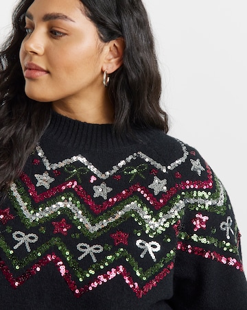 Lovedrobe Sequin Jumper
