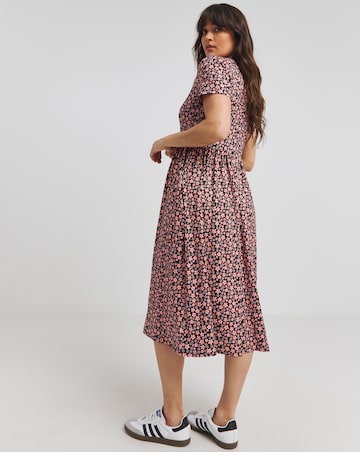 Ditsy Floral Supersoft Midi Dress