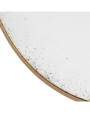 Gallery Yardley Convex Round Mirror Bronze 600mm