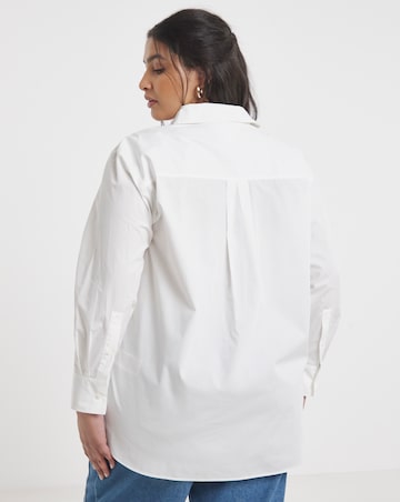 Tommy Hilfiger Poplin Easy Fit White Shirt