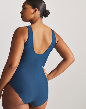 Sports Swimsuit Navy Colourblock