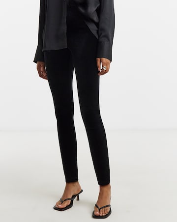 High Waist Velour Leggings