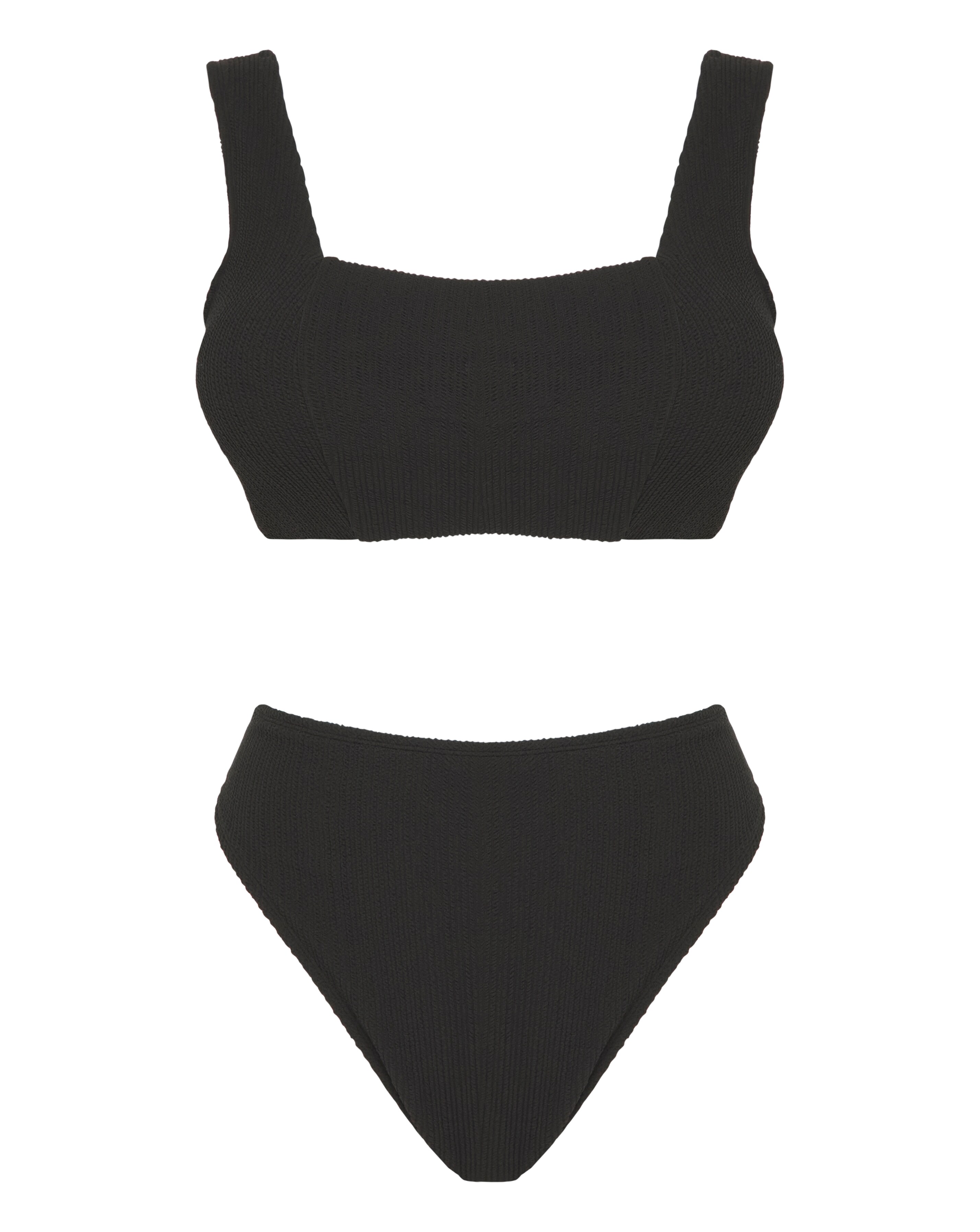 Mix And Match Crinkle Bikini Set