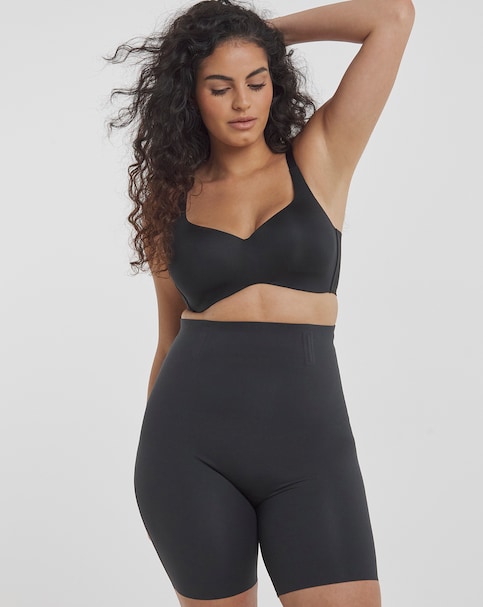 MAGISCULPT Medium Control Smooth & Sculpt Thigh Shaper Black