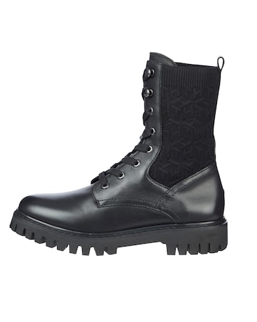 Tommy Hilfiger Knitted Flat Boots Standard D Fit