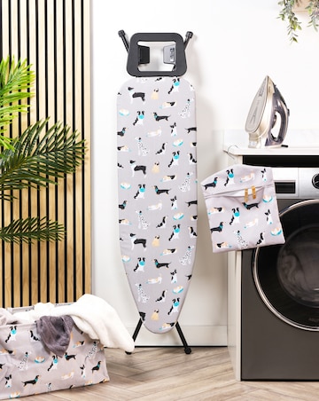 Beldray Dog Print Collapsible Ironing Board