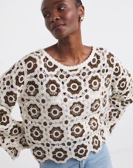Crochet Patchwork Jumper