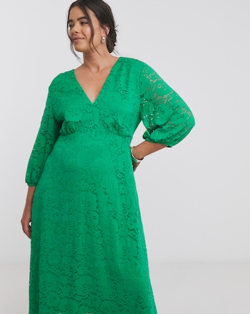 Joanna Hope Midi Lace Dress