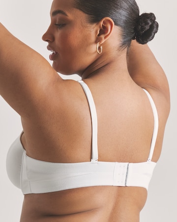 Pretty Secrets (3 Pack) Cotton Multiway Wired Bras (B-F) Black/White/Blush