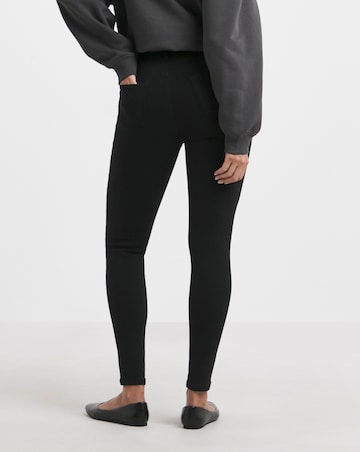 Black Highwaist Super Stretch Skinny Jeans