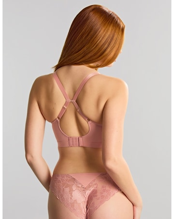 Panache Amour Non Wired  Rose Pink Soft Padded Lace Bra