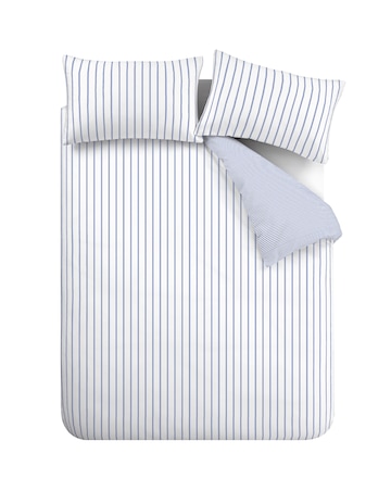 Bianca Hampton Stripe 100% Cotton Duvet Cover Set