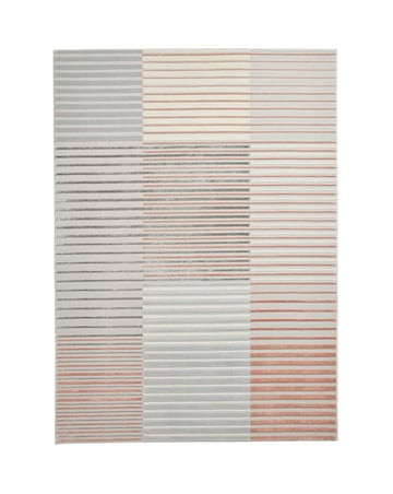 Think Rugs Apollo Modern Linear Rug - Blocks