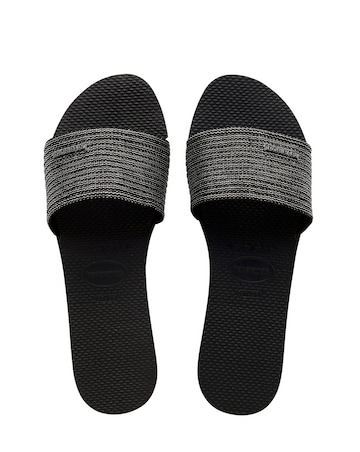 Havaianas Malta Metallic Slider Sandals