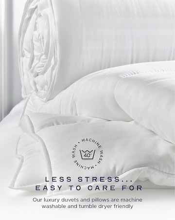 Snuggledown Luxuriously Soft & Cosy Bundle - 13.5 Tog Duvet + 2 Medium Pillows