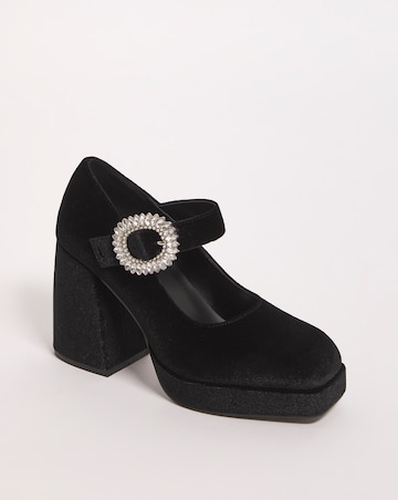 Dinah Mary Jane Platform Heeled Shoes - Extra Wide Fit (EEE)