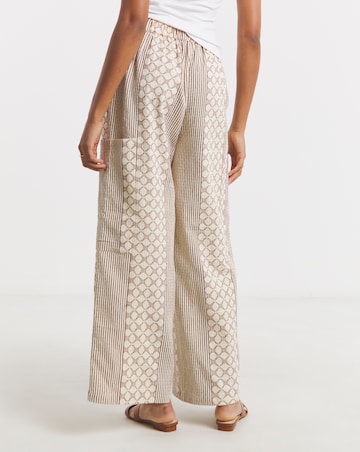 Native Youth Contrast Jaquard Trouser