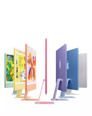 Apple iMac (M4, 2024) 24in Retina 4.5K, 8-core CPU, 8-core GPU, 256GB - Silver