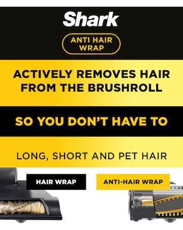 Shark Anti Hair Wrap Upright Vacuum with Powered Lift-Away and TruePet NZ801UKT