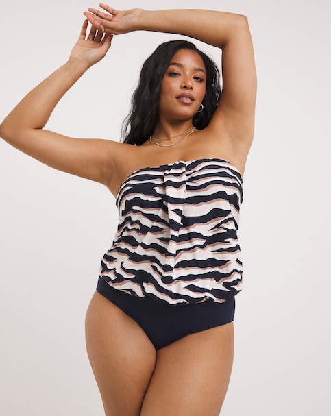 MAGISCULPT The Ultimate Swimsuit - Navy Zebra